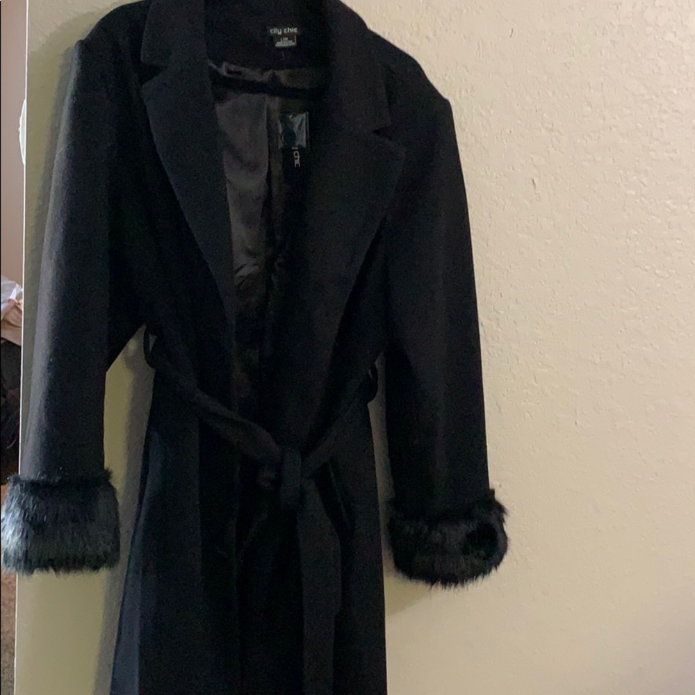 Black coat